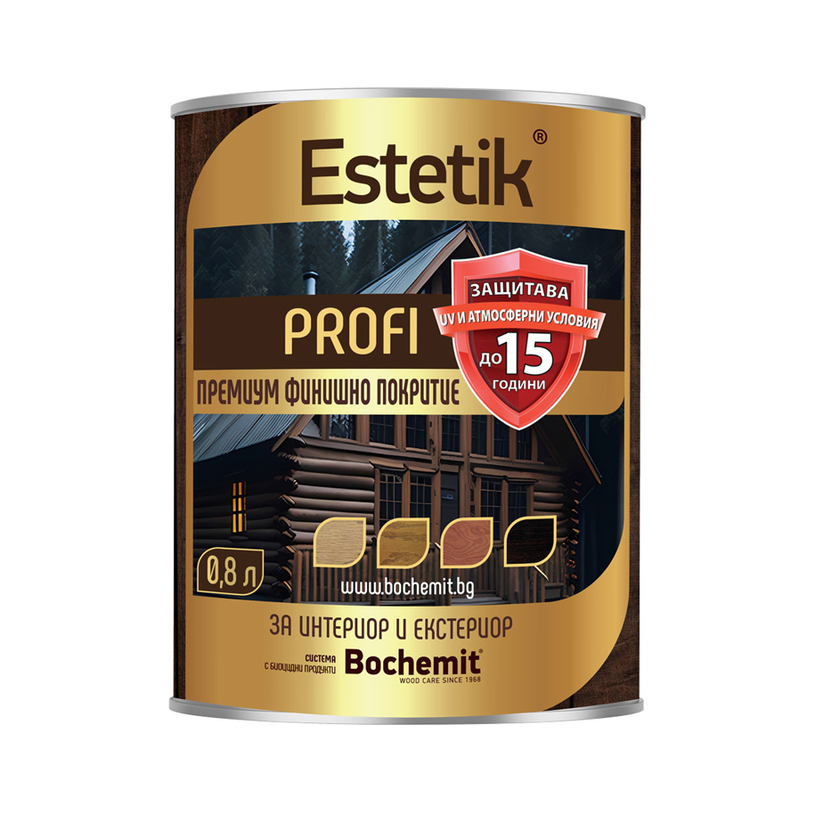 ESTETIK PROFI15+ ИМПР. ПАЛИСАНДЪР 800ml ESTETIK PROFI15+ ИМПР. ПАЛИСАНДЪР 800ml