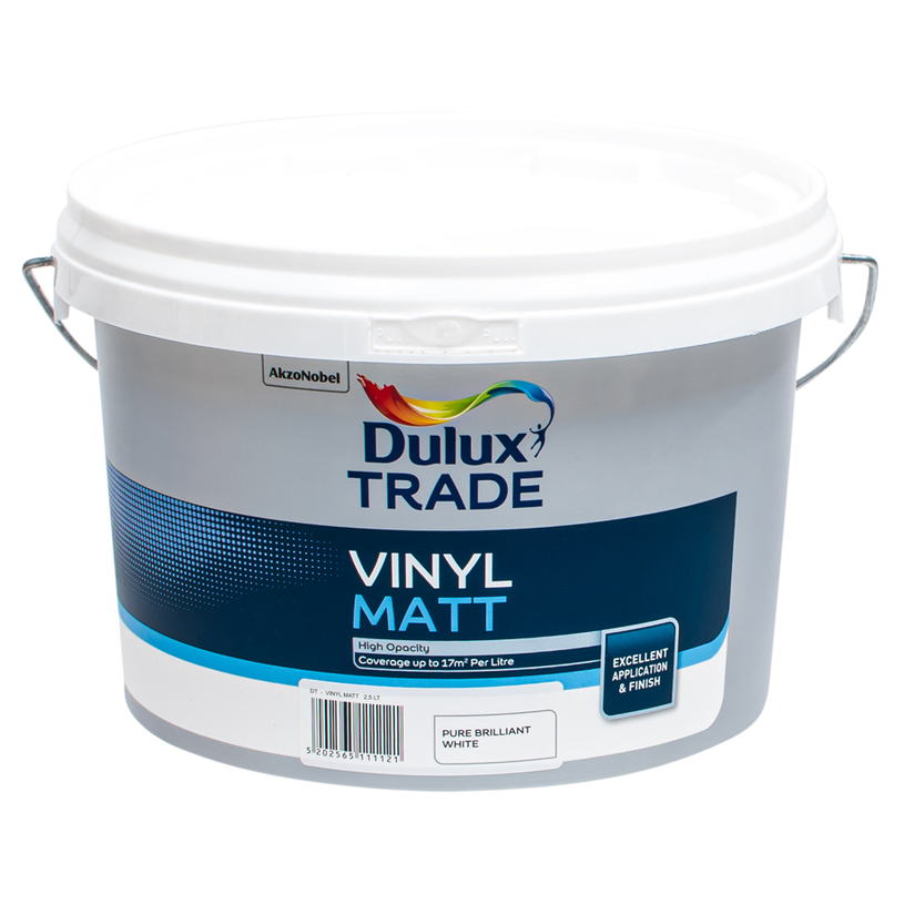 VINYL MATT ИНТЕРИОРНА БЯЛА БОЯ 2.5 L VINYL MATT ИНТЕРИОРНА БЯЛА БОЯ 2.5 L
