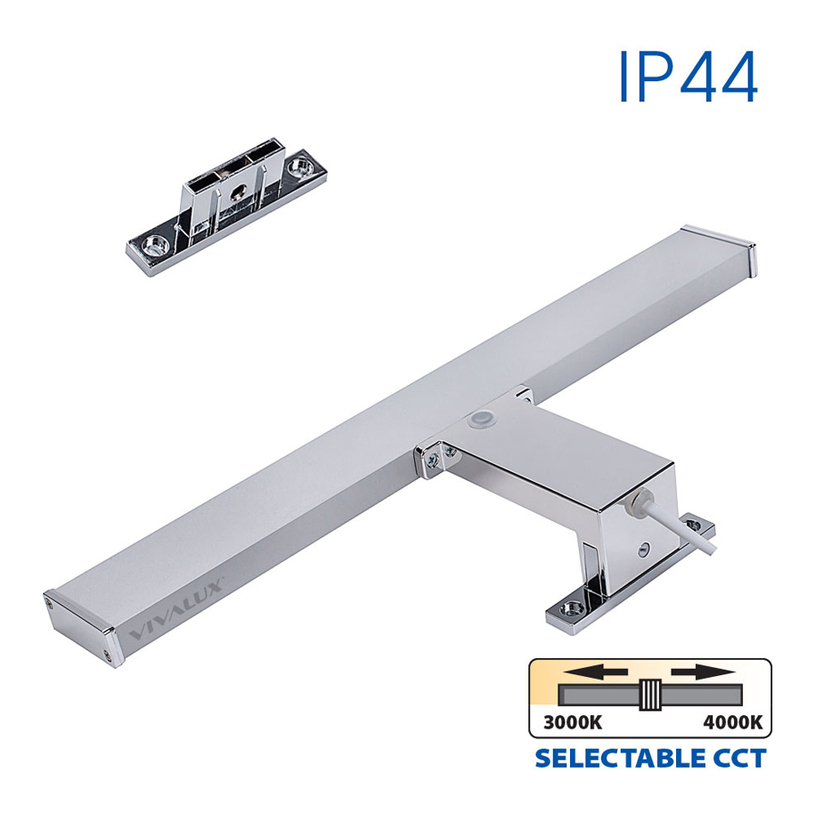 LED ТЯЛО 8W 3-4K IP44 ХРОМ ARMI VIVA LED ТЯЛО 8W 3-4K IP44 ХРОМ ARMI VIVA