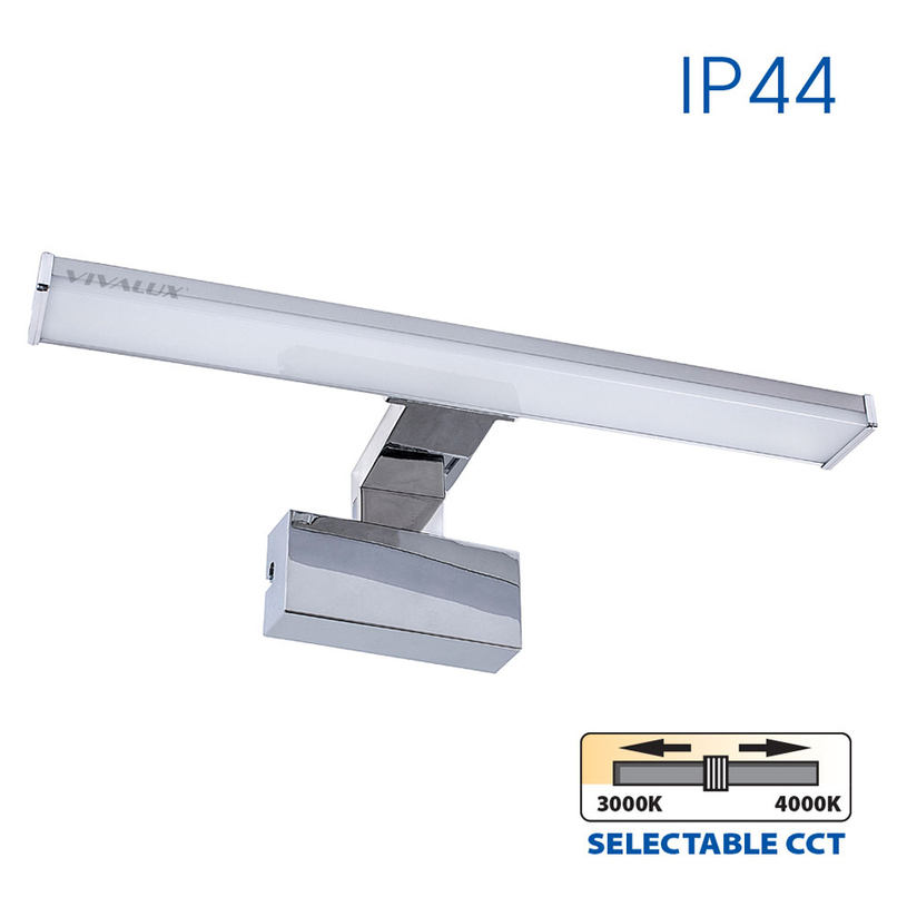 LED ТЯЛО 8W 3-4K IP44 ХРОМ ARMI VIVA LED ТЯЛО 8W 3-4K IP44 ХРОМ ARMI VIVA