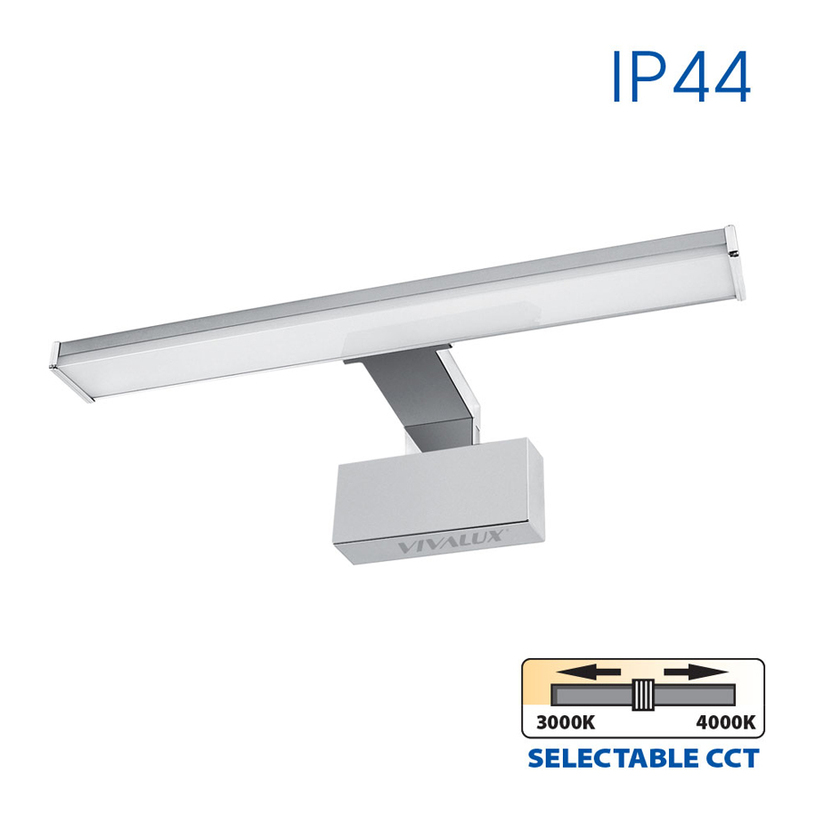 LED ТЯЛО 8W 3-4K IP44 ХРОМ ARMI VIVA LED ТЯЛО 8W 3-4K IP44 ХРОМ ARMI VIVA