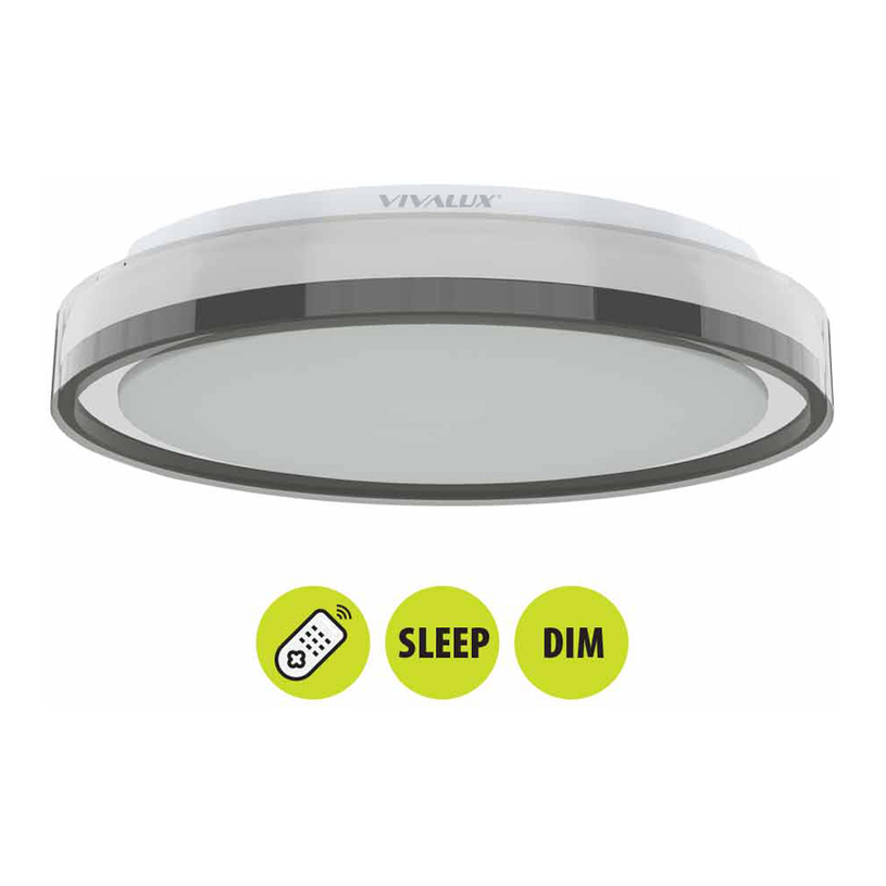 LED ПЛАФОН 36W RGB 3-6K PLEADA VIVA LED ПЛАФОН 36W RGB 3-6K PLEADA VIVA