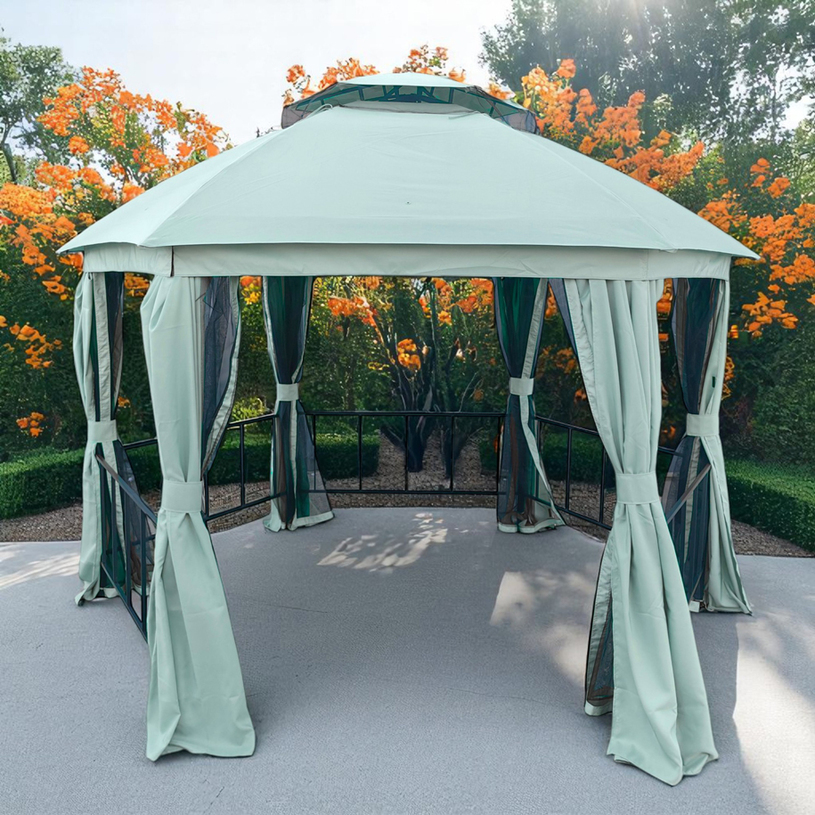 ПАВИЛИОН 370x320xH280cm GRN ПАВИЛИОН 370x320xH280cm GRN