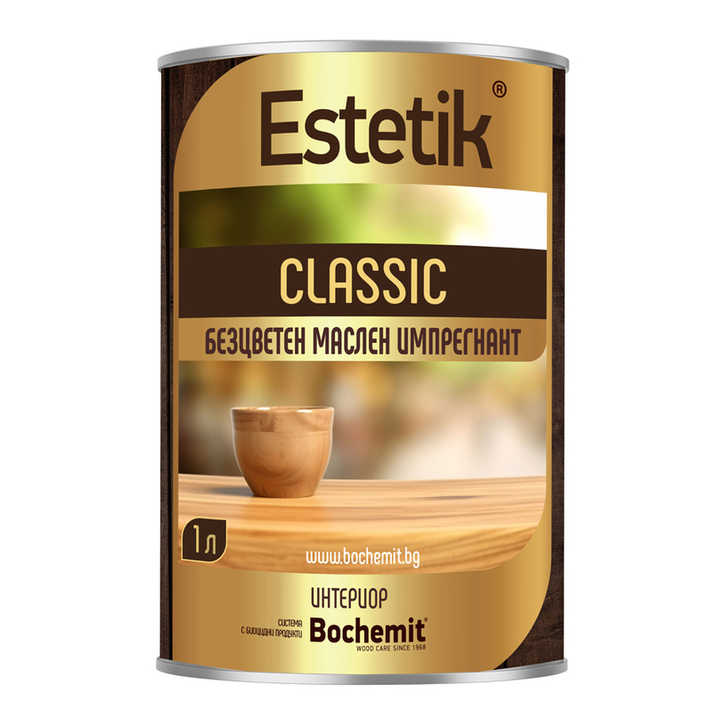 ESTETIK МАСЛЕН ИМПРЕГНАНТ ЗА ДЪРВО 1 L ESTETIK МАСЛЕН ИМПРЕГНАНТ ЗА ДЪРВО 1 L