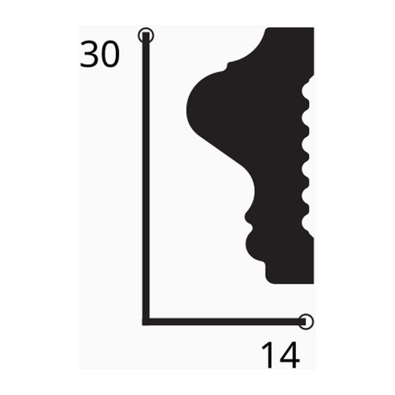 #HDPS КОРНИЗ DECOLUX AD-019 3Х1.5 CM/2 M #HDPS КОРНИЗ DECOLUX AD-019 3Х1.5 CM/2 M