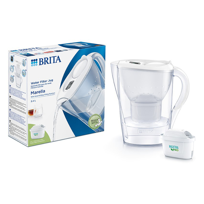 КАНА BRITA MARELLA MEMO PRO 2.4 L БЯЛА КАНА BRITA MARELLA MEMO PRO 2.4 L БЯЛА