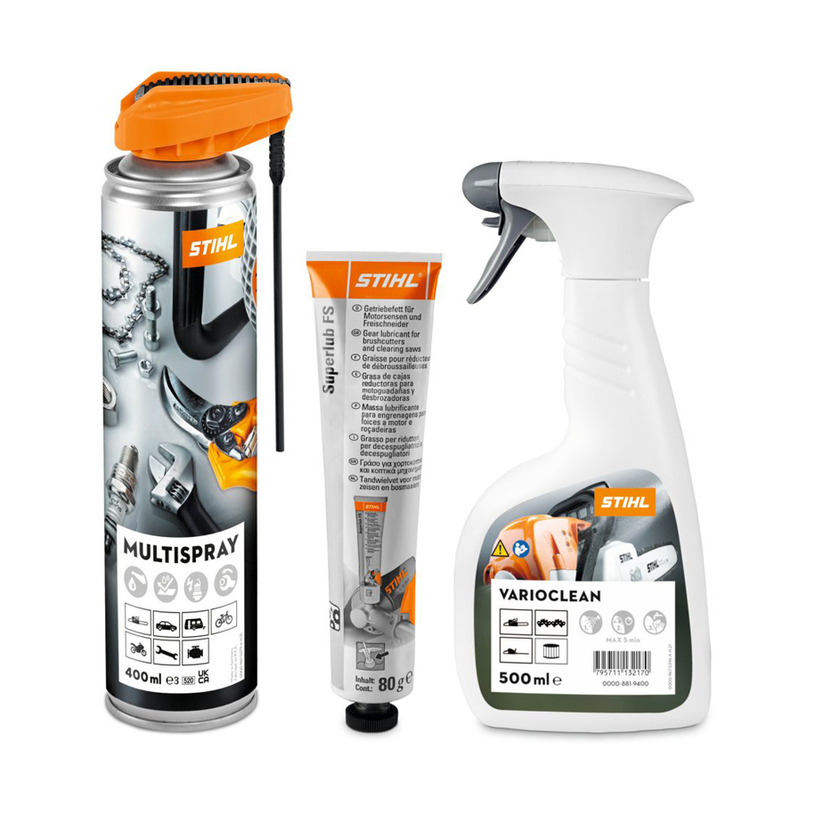 STIHL КОМПЛЕКТ ЗА ПОЧИСТВАНЕ STIHL КОМПЛЕКТ ЗА ПОЧИСТВАНЕ