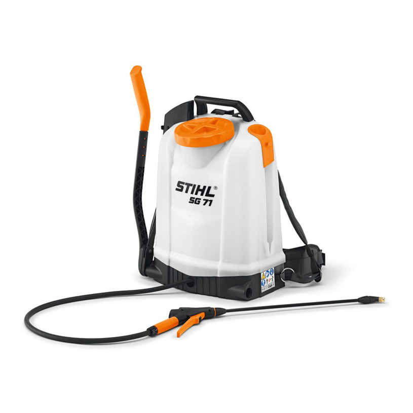 STIHL РЪЧНА ГРЪБНА ПРЪСКАЧКА 18L SG 71 @ STIHL РЪЧНА ГРЪБНА ПРЪСКАЧКА 18L SG 71 @