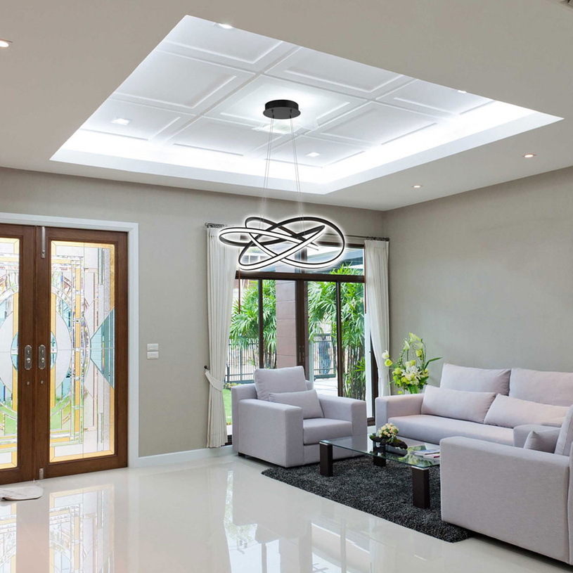 &LED ПЕНДЕЛ 60W 3-6K ЧЕРЕН MAREA VIVA &LED ПЕНДЕЛ 60W 3-6K ЧЕРЕН MAREA VIVA
