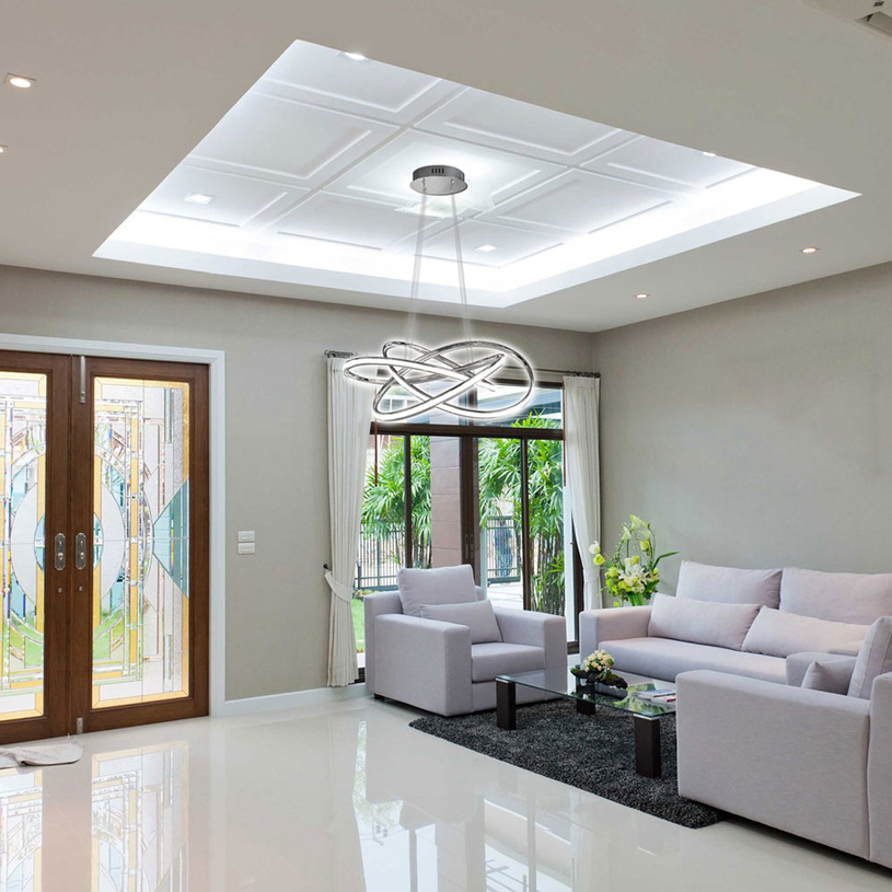 &LED ПЕНДЕЛ 60W 3-6K ХРОМ MAREA VIVA &LED ПЕНДЕЛ 60W 3-6K ХРОМ MAREA VIVA