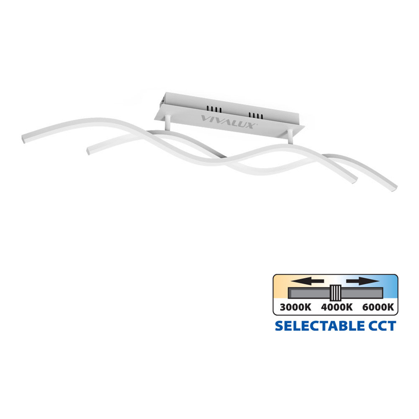 LED ПЛАФОН 27W 3-6K БЯЛ SOLUT VIVA^ LED ПЛАФОН 27W 3-6K БЯЛ SOLUT VIVA^