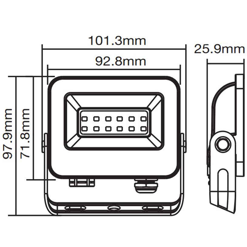 LED ПРОЖЕКТОР 10W ЗЕЛЕН IP65 SAVA VITO LED ПРОЖЕКТОР 10W ЗЕЛЕН IP65 SAVA VITO
