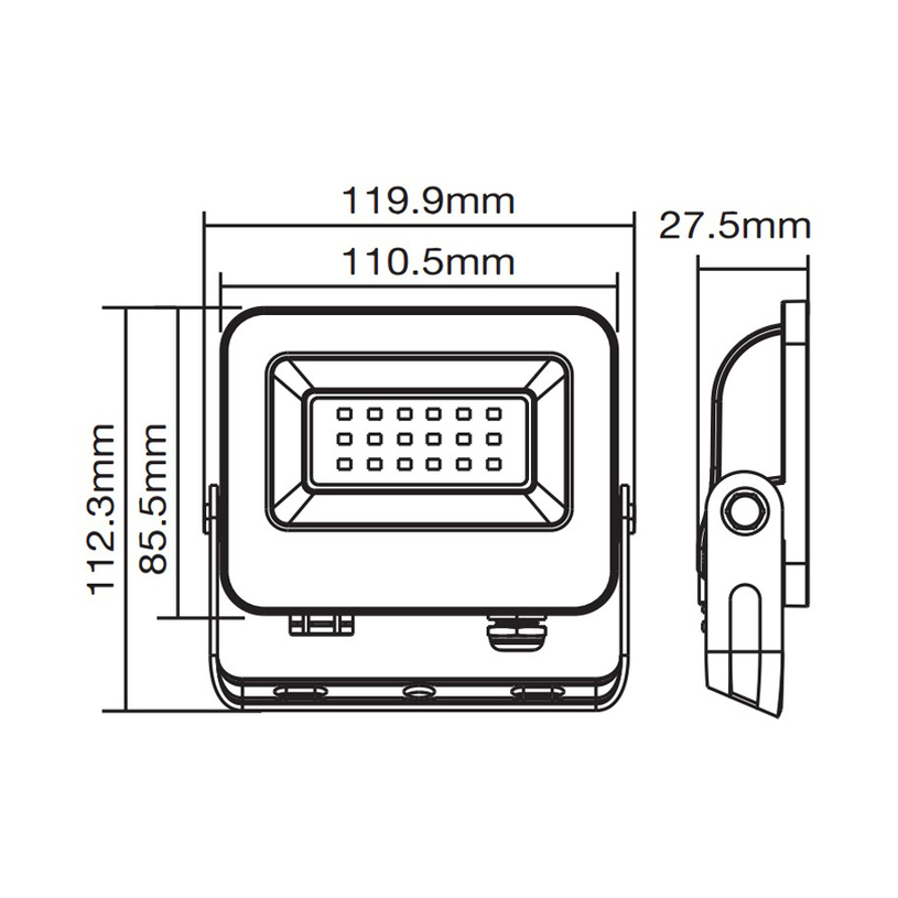 LED ПРОЖЕКТОР 20W 6K IP65 SAVA VITO LED ПРОЖЕКТОР 20W 6K IP65 SAVA VITO