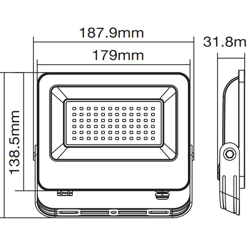 LED ПРОЖЕКТОР 50W 6K IP65 SAVA VITO LED ПРОЖЕКТОР 50W 6K IP65 SAVA VITO