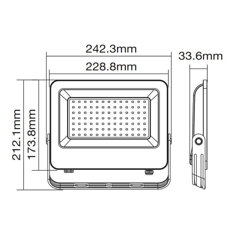 LED ПРОЖЕКТОР 100W 6K IP65 SAVA VITO LED ПРОЖЕКТОР 100W 6K IP65 SAVA VITO