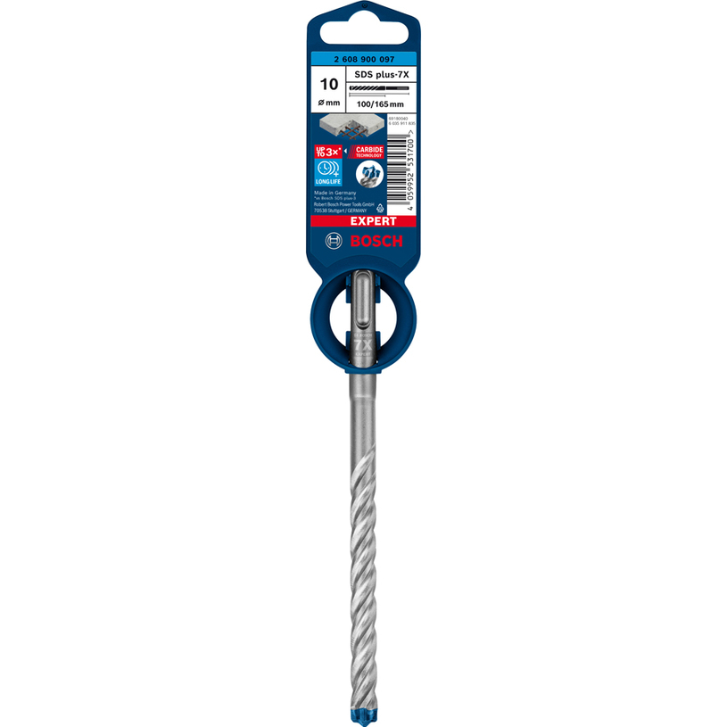 BOSCH EXPERT СВРЕДЛО SDS+ 7X 10X100X165 BOSCH EXPERT СВРЕДЛО SDS+ 7X 10X100X165