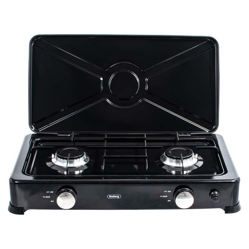 ГАЗ КОТЛОН ДВОЕН ROSBERG R51454E2 ЧЕРЕН ГАЗ КОТЛОН ДВОЕН ROSBERG R51454E2 ЧЕРЕН