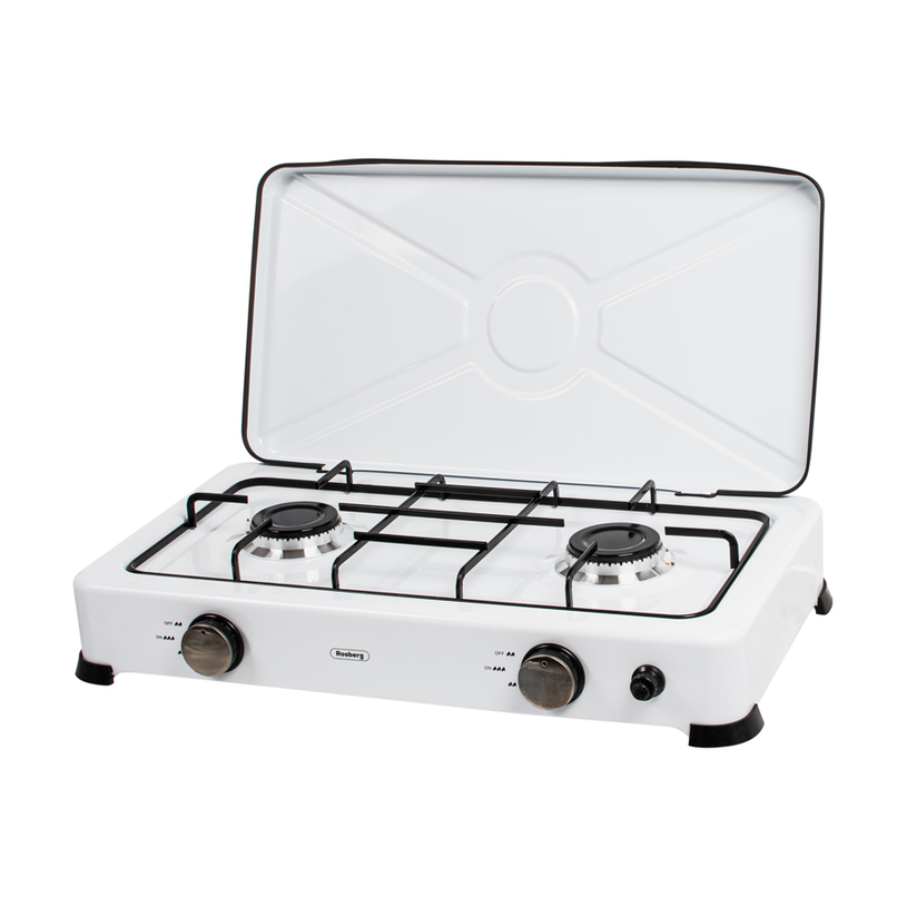 ГАЗ КОТЛОН ДВОЕН ROSBERG R51454E2L БЯЛ ГАЗ КОТЛОН ДВОЕН ROSBERG R51454E2L БЯЛ