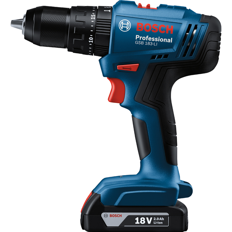 BOSCH BLUE АКУМ.УДАРНА БОРМАШИНА GSB 183 BOSCH BLUE АКУМ.УДАРНА БОРМАШИНА GSB 183