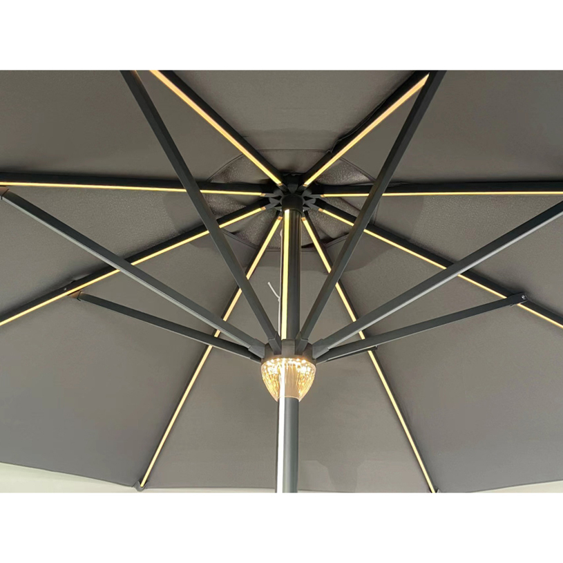 ГРАДИНСКИ ЧАДЪР Ф300cm H=250cm SOLE LED ГРАДИНСКИ ЧАДЪР Ф300cm H=250cm SOLE LED