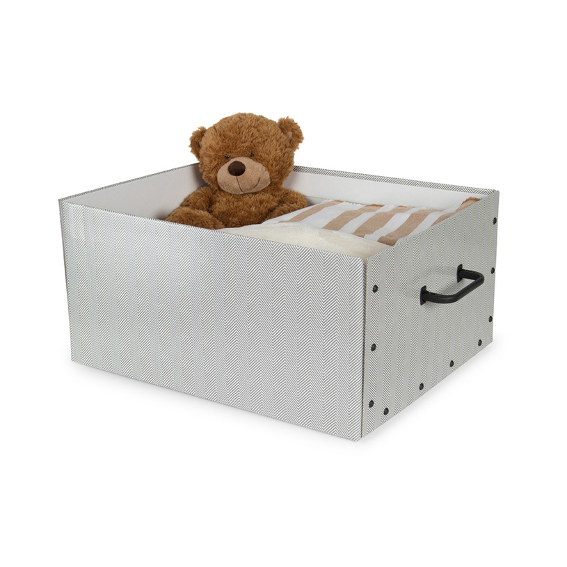 КУТИЯ ЗА СЪХРАНЕНИЕ 50X40X25СМ BOSTON КУТИЯ ЗА СЪХРАНЕНИЕ 50X40X25СМ BOSTON