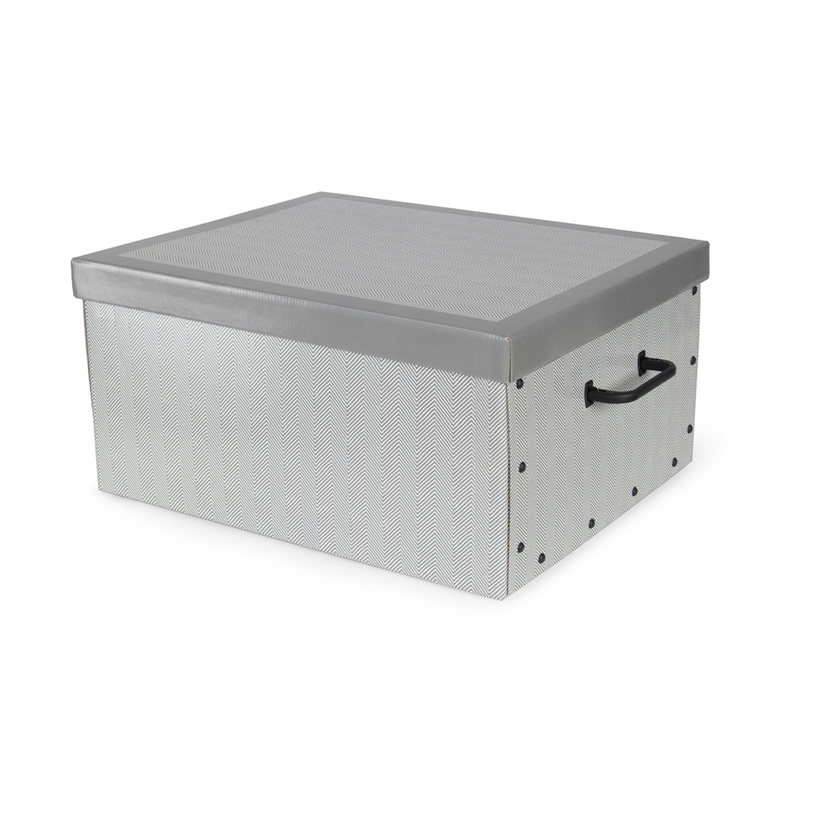 КУТИЯ ЗА СЪХРАНЕНИЕ 50X40X25СМ BOSTON КУТИЯ ЗА СЪХРАНЕНИЕ 50X40X25СМ BOSTON