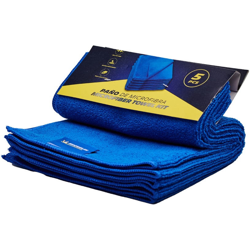 MICHELIN МИКРОФИБЪРНИ КЪРПИ 40х40СМ 5БР MICHELIN МИКРОФИБЪРНИ КЪРПИ 40х40СМ 5БР
