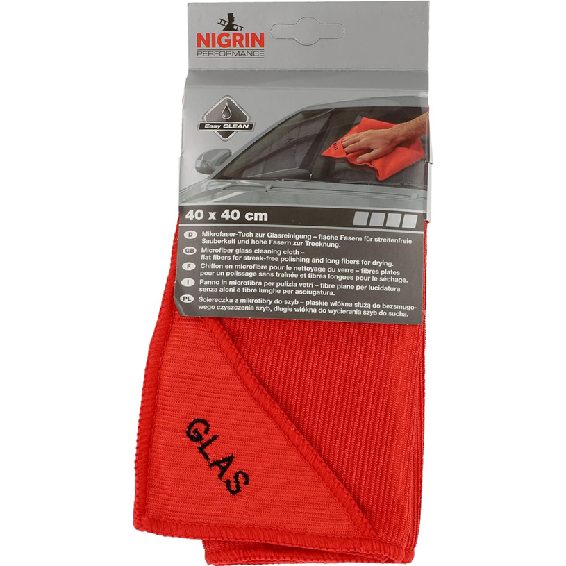 NIGRIN МИКРОФИБЪРНА КЪРПА ЗА СТЪКЛО NIGRIN МИКРОФИБЪРНА КЪРПА ЗА СТЪКЛО