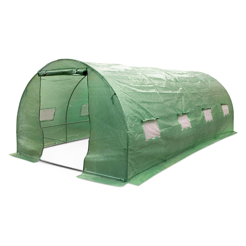 ПАРНИК 450x300x200cm 8БР.ПРОЗОРЦИ/2ВРАТИ ПАРНИК 450x300x200cm 8БР.ПРОЗОРЦИ/2ВРАТИ