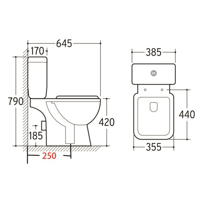 МОНОБЛОК 8036 S PP RIMLESS В/О МОНОБЛОК 8036 S PP RIMLESS В/О