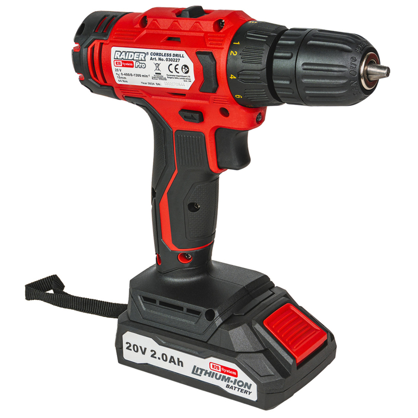 RAIDER PRO АКУМ.БОРМАШИНА RDP-SPCD20 Set RAIDER PRO АКУМ.БОРМАШИНА RDP-SPCD20 Set