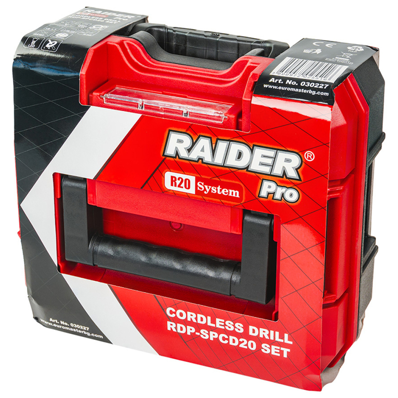 RAIDER PRO АКУМ.БОРМАШИНА RDP-SPCD20 Set RAIDER PRO АКУМ.БОРМАШИНА RDP-SPCD20 Set