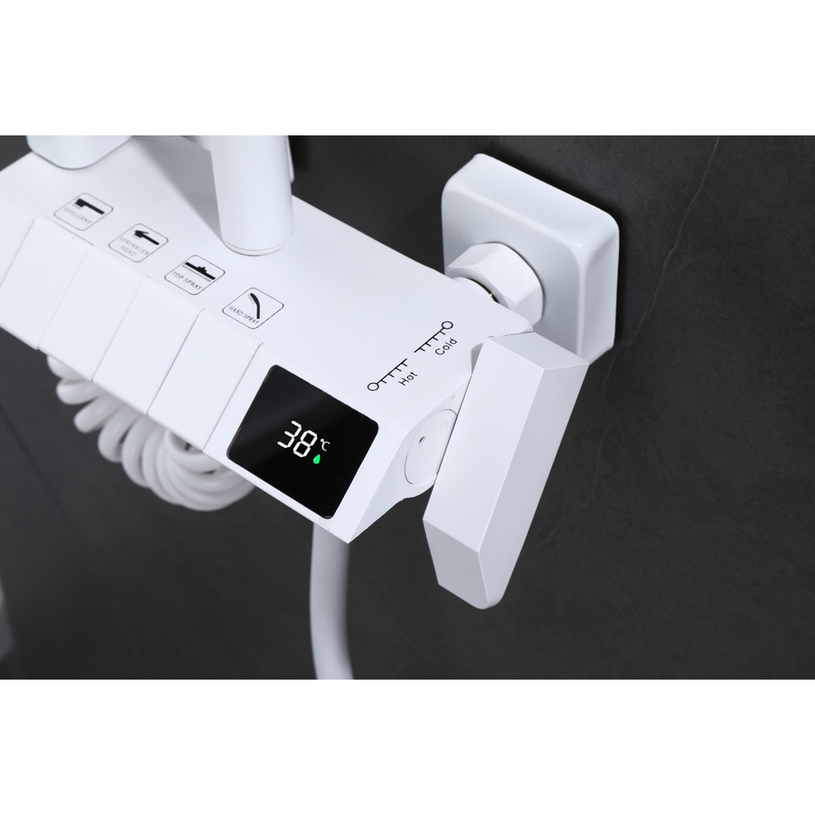 ДУШ СИСТЕМА PIANO KEY SKL-23158 WHITE ДУШ СИСТЕМА PIANO KEY SKL-23158 WHITE