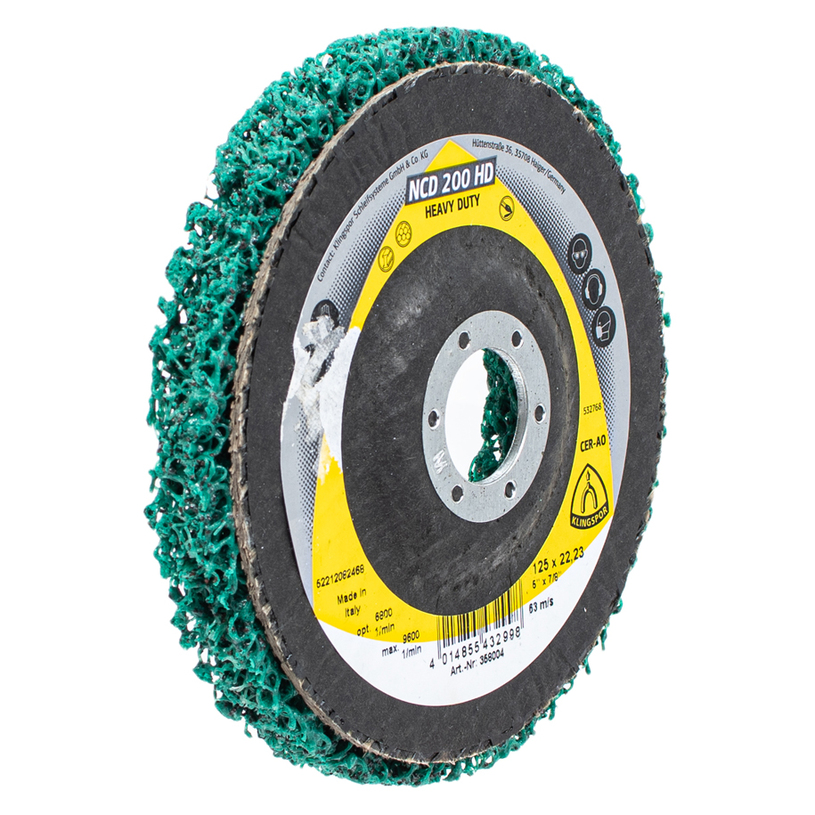 KLINGSPOR ПОЧИСТВ.ДИСК 125mm NCD 200 HD KLINGSPOR ПОЧИСТВ.ДИСК 125mm NCD 200 HD