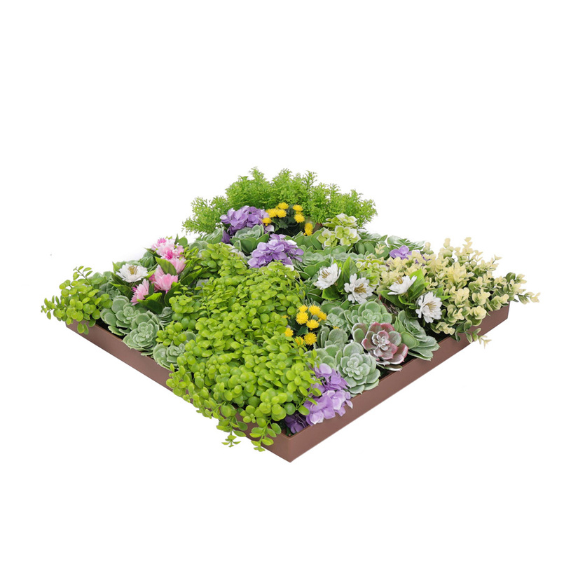 ДЕКОР ПЛОЧКИ ИЗК ОЗЕЛЕН 50x50cm сукулент ДЕКОР ПЛОЧКИ ИЗК ОЗЕЛЕН 50x50cm сукулент