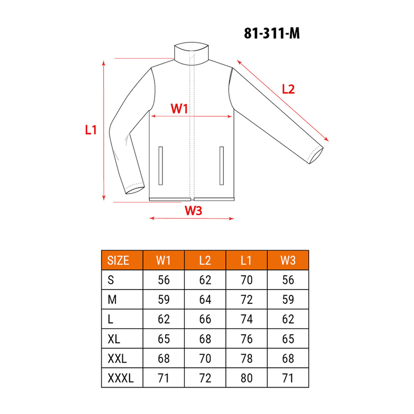 NEO РАБОТНО ЯКЕ 2В1 100% COTTON 2XL NEO РАБОТНО ЯКЕ 2В1 100% COTTON 2XL
