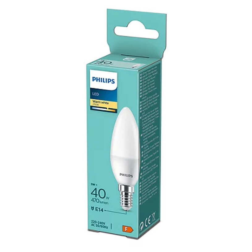 LED КР E14 4.9W 2700K СВЕЩ PHILIPS LED КР E14 4.9W 2700K СВЕЩ PHILIPS
