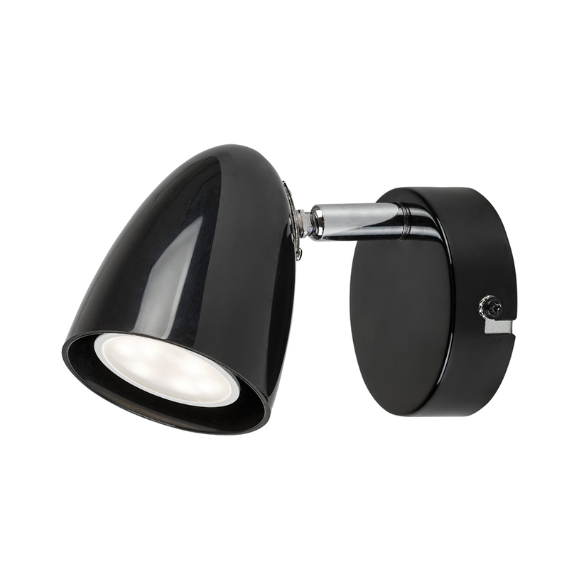 СПОТ СТЕНЕН GU10 ЧЕРЕН PERICO RABALUX СПОТ СТЕНЕН GU10 ЧЕРЕН PERICO RABALUX