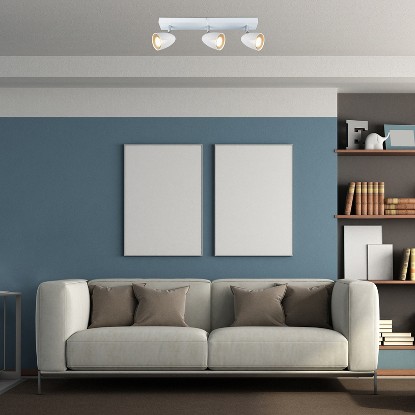 СПОТ 3XGU10 БЯЛ PERICO RABALUX СПОТ 3XGU10 БЯЛ PERICO RABALUX