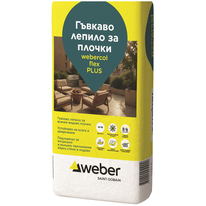 #ЛЕП. ПЛОЧКИ WEBER FLEXPLUS 25КГ #ЛЕП. ПЛОЧКИ WEBER FLEXPLUS 25КГ