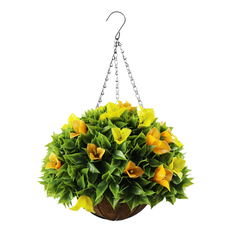 ВИСЯЩА КОЩНИЦА ИЗКУСТВ ОЗЕЛЕН БУГЕ ф28cm ВИСЯЩА КОЩНИЦА ИЗКУСТВ ОЗЕЛЕН БУГЕ ф28cm