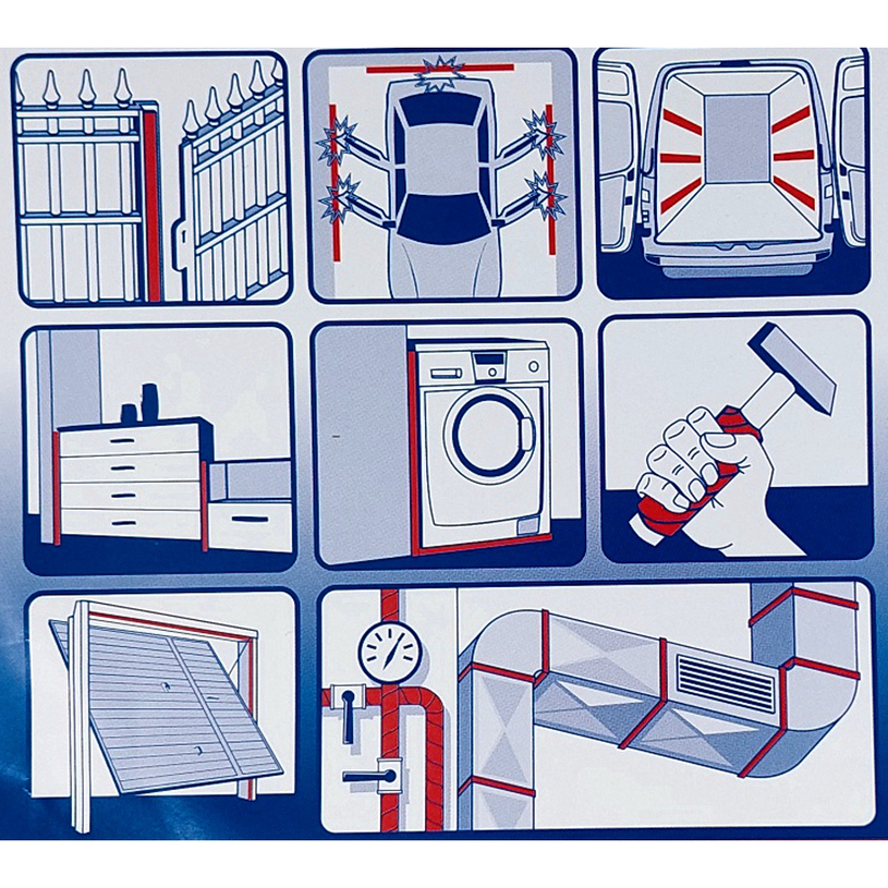 ЛЕНТА ЗА ИЗОЛАЦИЯ НА ТРЪБИ10м50мм3мм ЛЕНТА ЗА ИЗОЛАЦИЯ НА ТРЪБИ10м50мм3мм