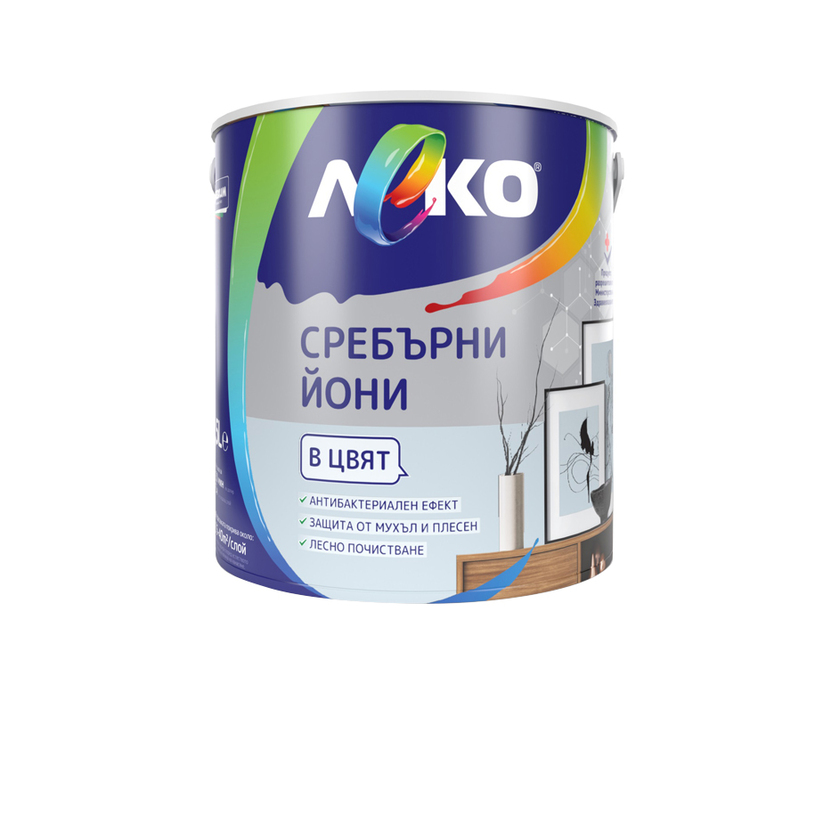 LEKO СРЕБЪРНИ ЙОНИ ГАЛАКСИ 2.5 L LEKO СРЕБЪРНИ ЙОНИ ГАЛАКСИ 2.5 L