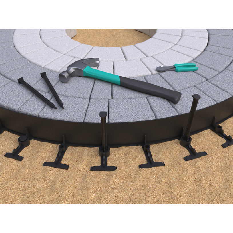 РАЗДЕЛИТЕЛ ЗА ТРЕВА+Ф-РИ 12БР 100x4.5cm РАЗДЕЛИТЕЛ ЗА ТРЕВА+Ф-РИ 12БР 100x4.5cm