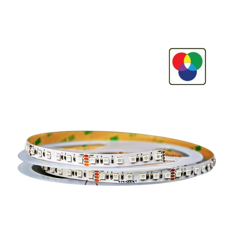 LED ЛЕНТА 120/1 18W IP20 5M RGB VIVALUX LED ЛЕНТА 120/1 18W IP20 5M RGB VIVALUX