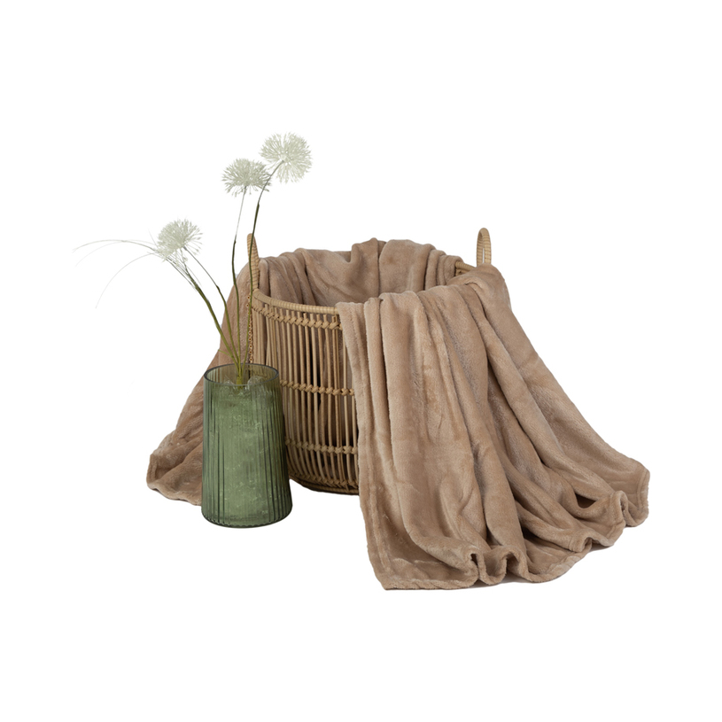 ОДЕЯЛО SILK TOUCH 130X170 СМ БЕЖ ОДЕЯЛО SILK TOUCH 130X170 СМ БЕЖ