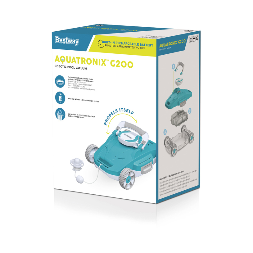 ПРАХОСМУКАЧКА ЗА БАСЕЙН AquaTronix G200 ПРАХОСМУКАЧКА ЗА БАСЕЙН AquaTronix G200