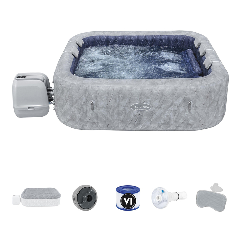 СПА ДЖАКУЗИ SAN FRANCISCO 230X71CM 6001Q СПА ДЖАКУЗИ SAN FRANCISCO 230X71CM 6001Q