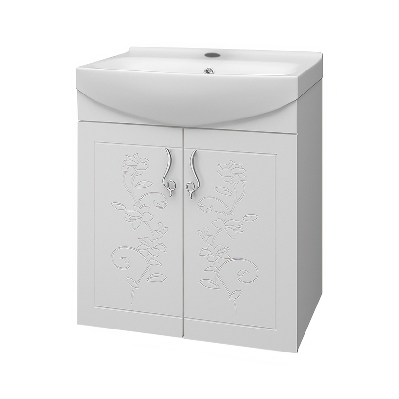 ШКАФ ЗА БАНЯ С УМИВАЛНИК ЦВЕТИ 50 КОНЗ.^ ШКАФ ЗА БАНЯ С УМИВАЛНИК ЦВЕТИ 50 КОНЗ.^