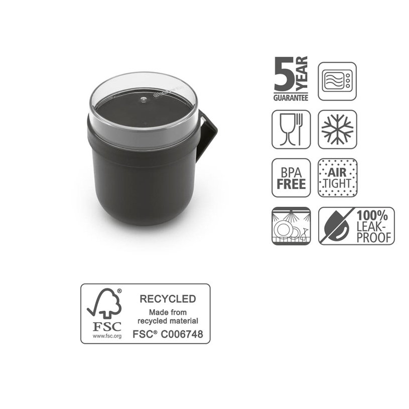 ЧАША ЗА ХРАНА DARK GREY ЧАША ЗА ХРАНА DARK GREY